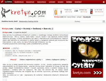 Tablet Screenshot of kretyn.com